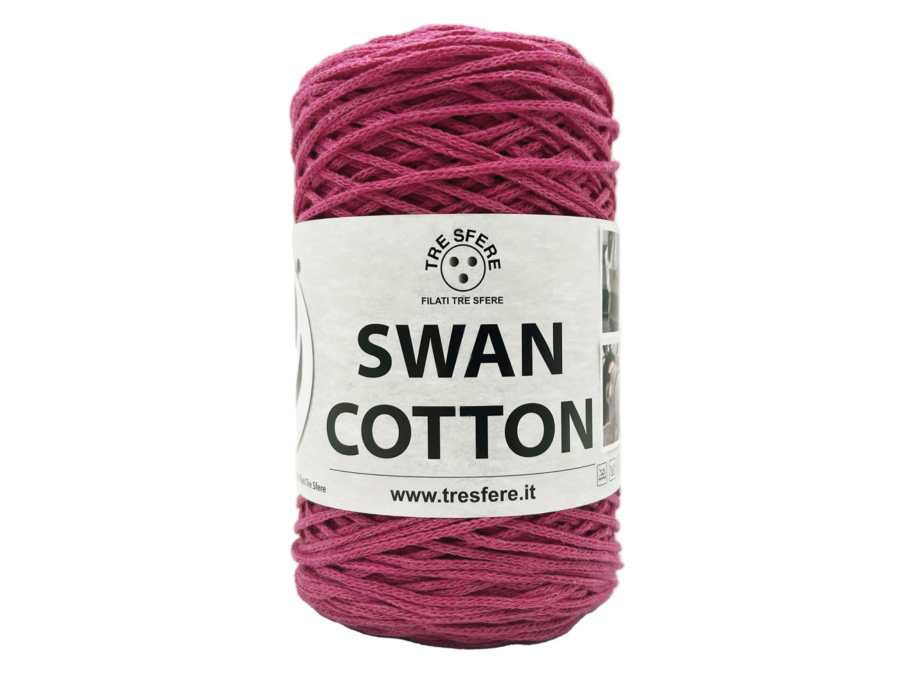 CORDINO SWAN COTTON  250 grammi - fucsia