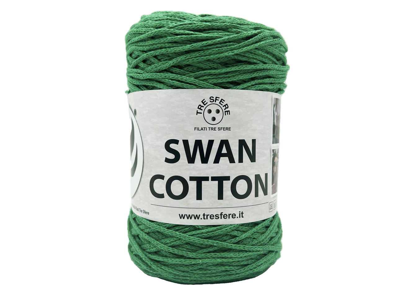 CORDINO SWAN COTTON  250 grammi - verde bandiera