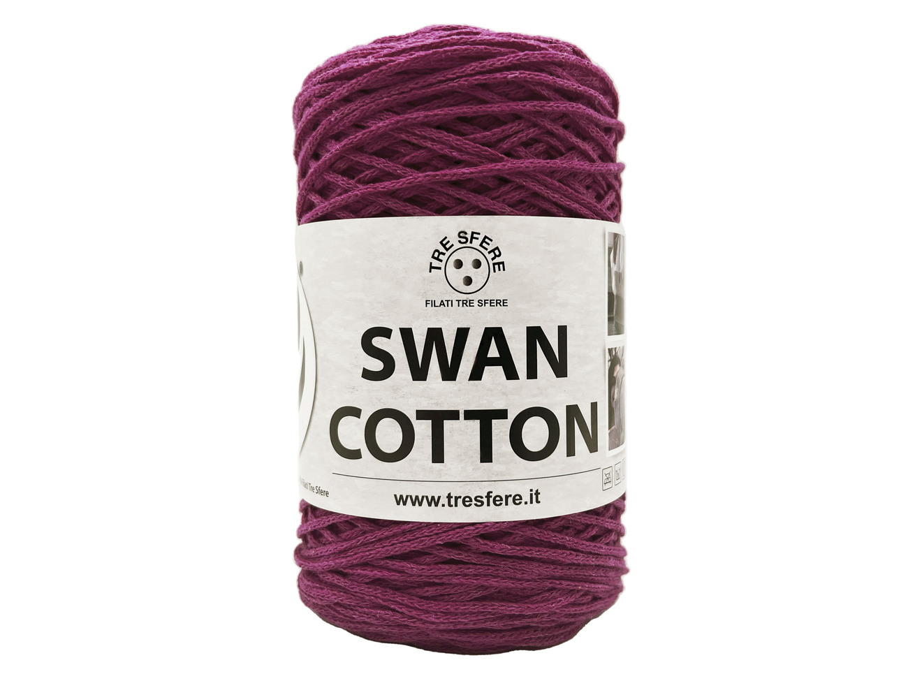 CORDINO SWAN COTTON  250 grammi - violetta