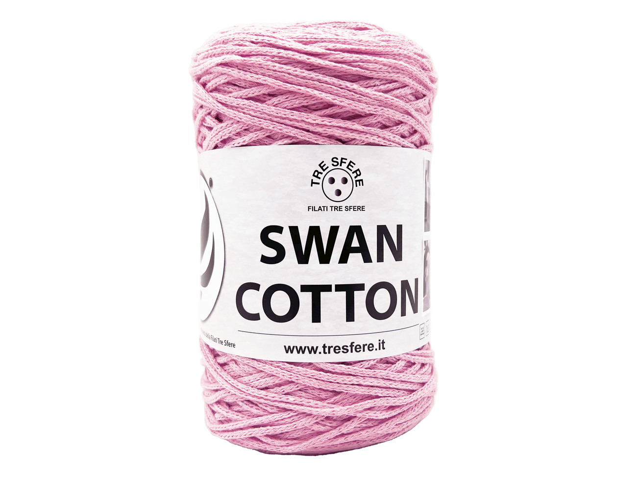 CORDINO SWAN COTTON  250 grammi - rosa