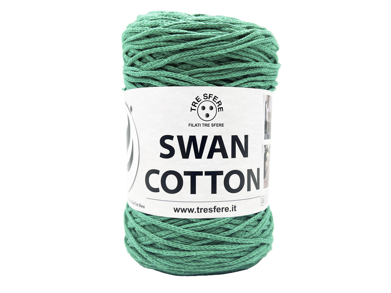 CORDINO SWAN COTTON  250 grammi - verde