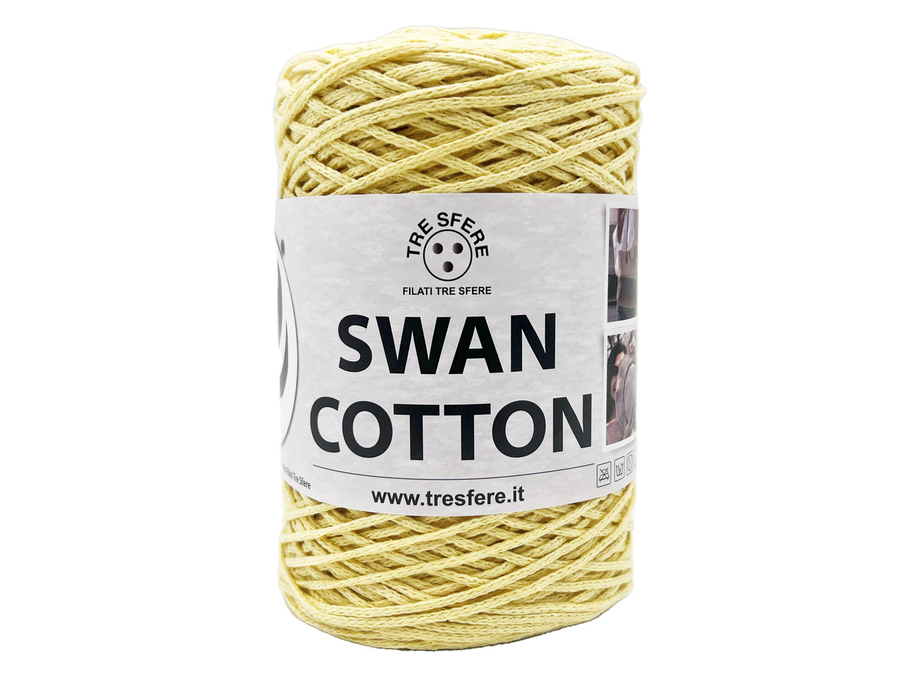 CORDINO SWAN COTTON  250 grammi - giallo chiaro