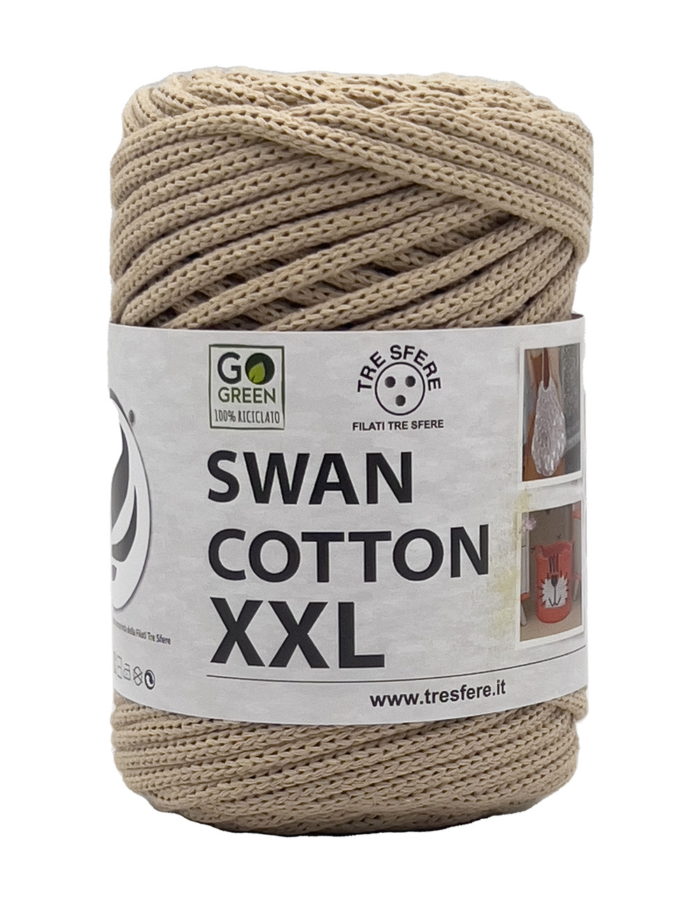 CORDINO SWAN COTTON XXL 250 grammi - Beige