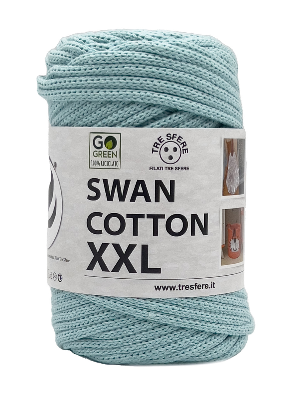 CORDINO SWAN COTTON XXL 250 grammi - Verde Menta