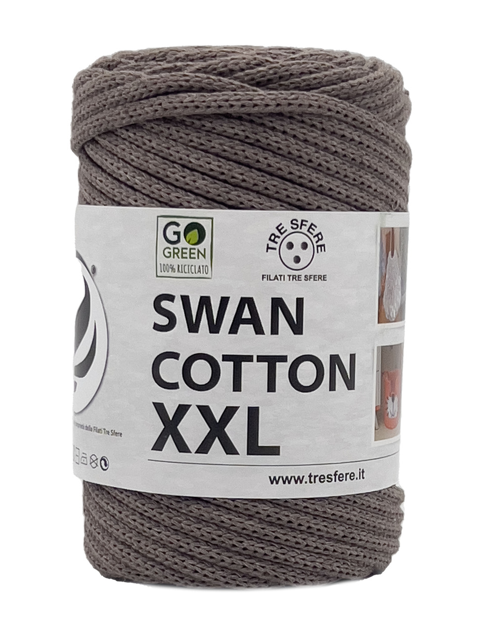 CORDINO SWAN COTTON XXL 250 grammi - Beige Scuro