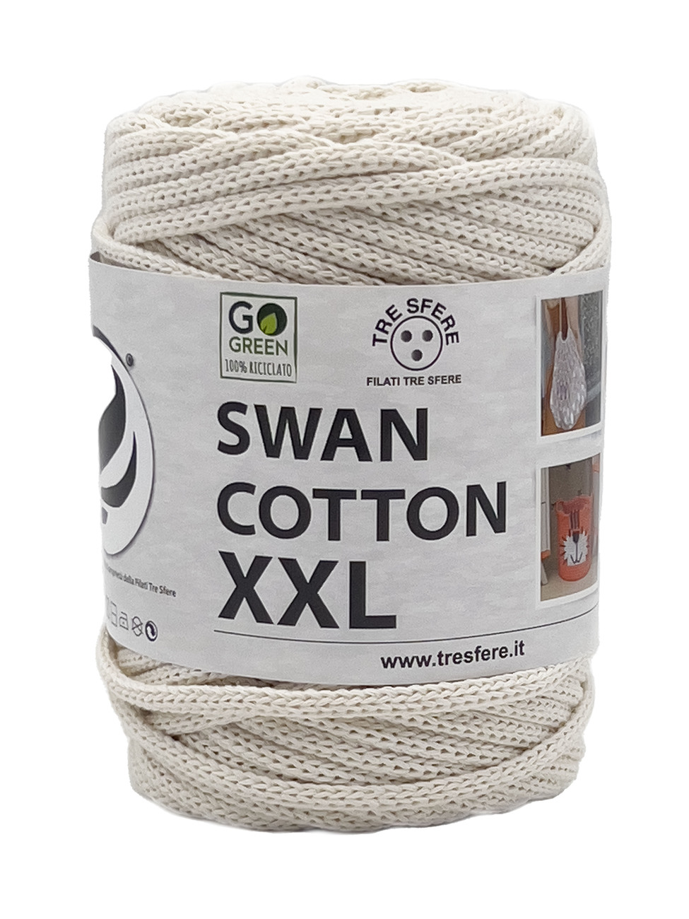 CORDINO SWAN COTTON XXL 250 grammi - Panna