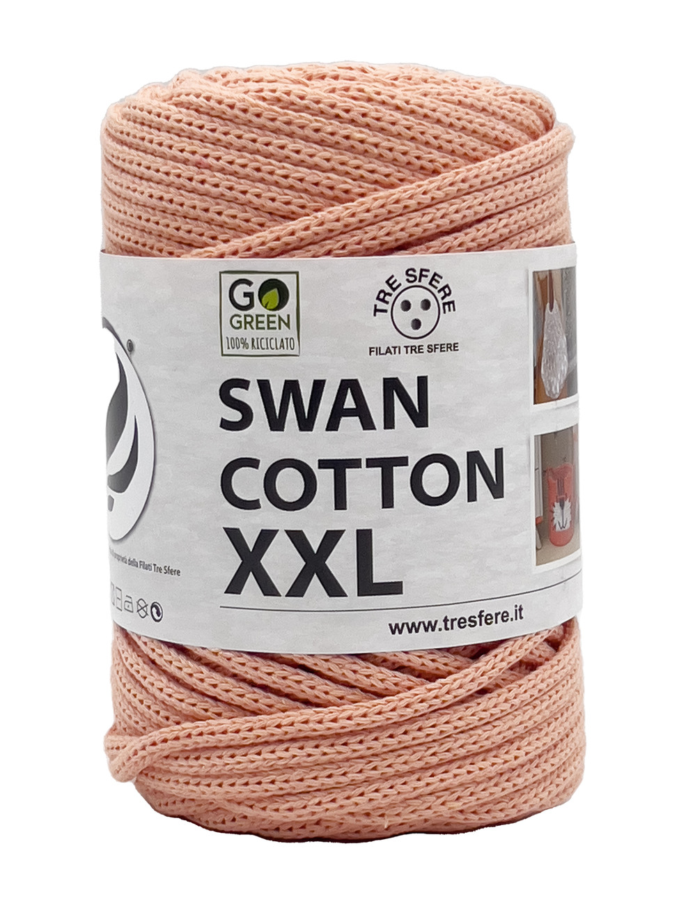 CORDINO SWAN COTTON XXL 250 grammi - Albicocca