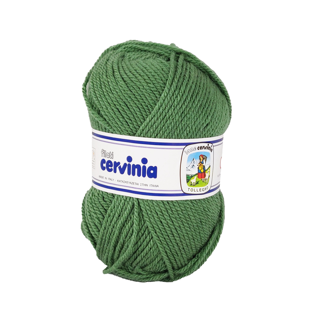 LANA ACRILICA CERVINIA 50 gr. -VERDE SALVIA