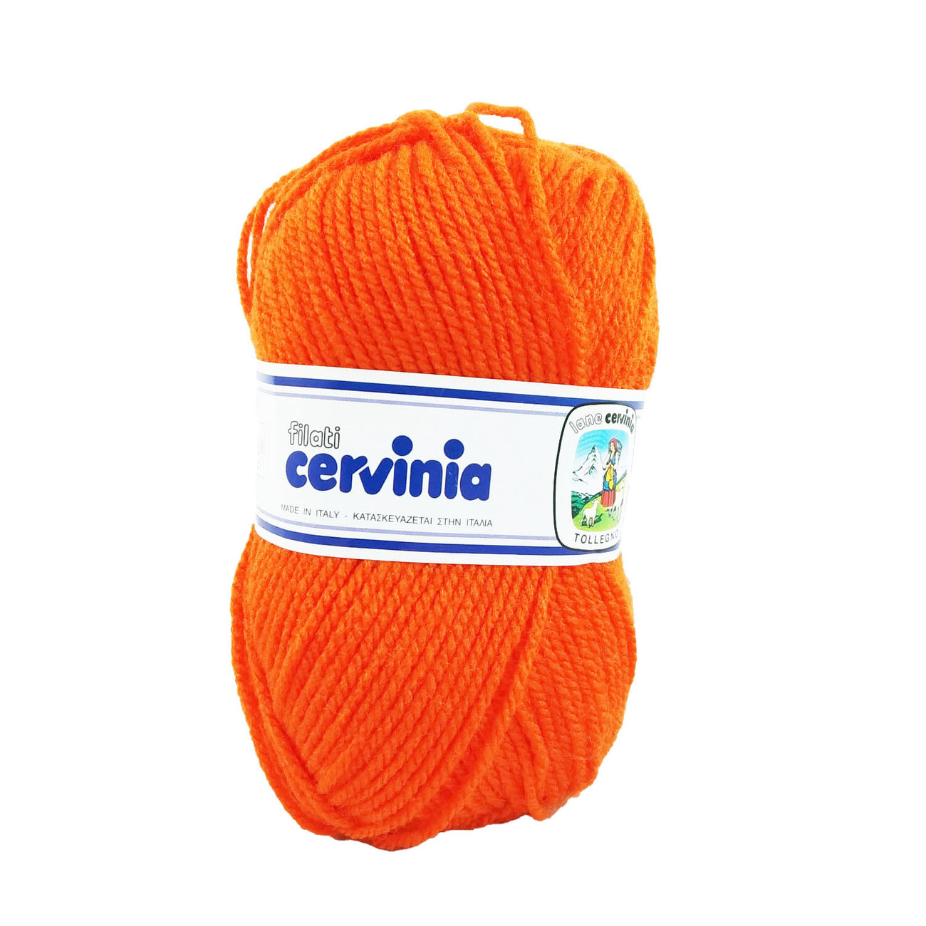 LANA ACRILICA CERVINIA 50 gr. -ARANCIONE