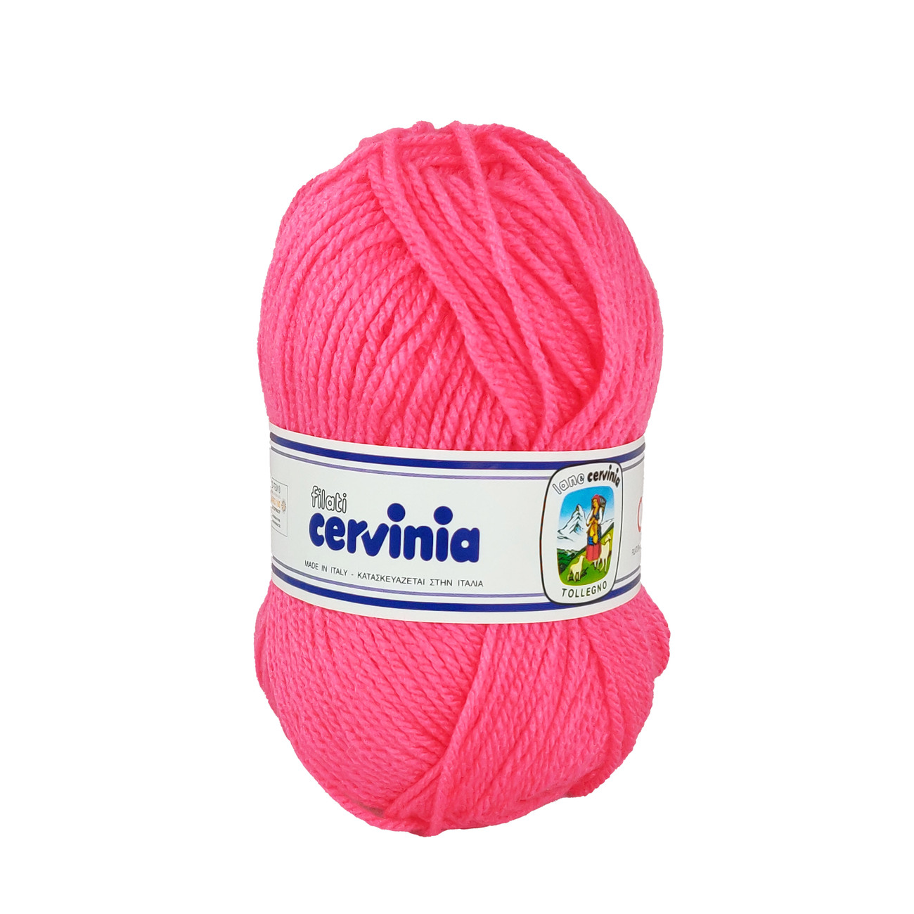 LANA ACRILICA CERVINIA 50 gr. -FUCSIA CHIARO