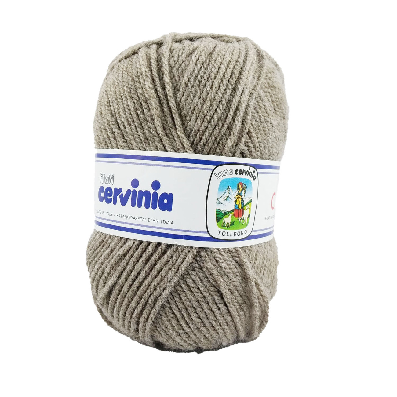 LANA ACRILICA CERVINIA 50 gr. -TORTORA CHIARO