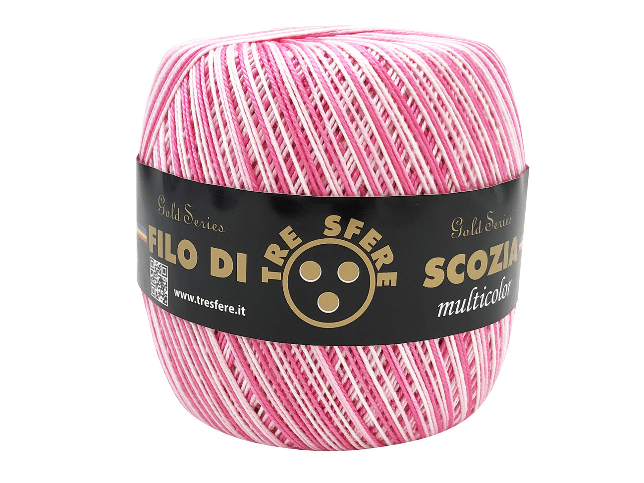 COTONE GOMITOLI  80 gr.  Rosa Sfumato N.5