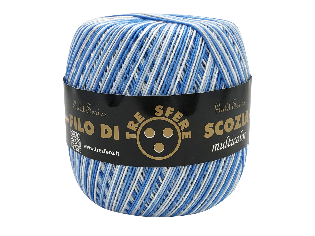 COTONE GOMITOLI  80 gr.  Azzurro Sfumato N.5