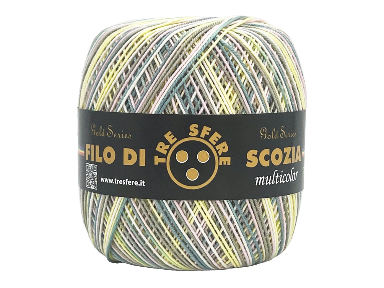 COTONE GOMITOLI  80 gr.  Sfumato N.5 - MIX COLOR