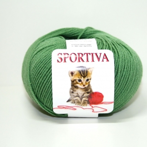 PURA LANA MERINO SPORTIVA 50 gr. -VERDE OLIVA col.101