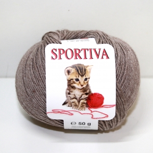 PURA LANA MERINO SPORTIVA 50 gr. -NOCCIOLA MEL. col.84