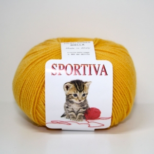 PURA LANA MERINO SPORTIVA 50 gr. -GIALLONE col.24