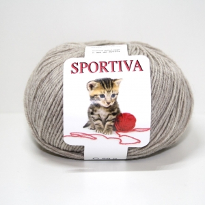 PURA LANA MERINO SPORTIVA 50 gr. -BEIGE MEL. col.82