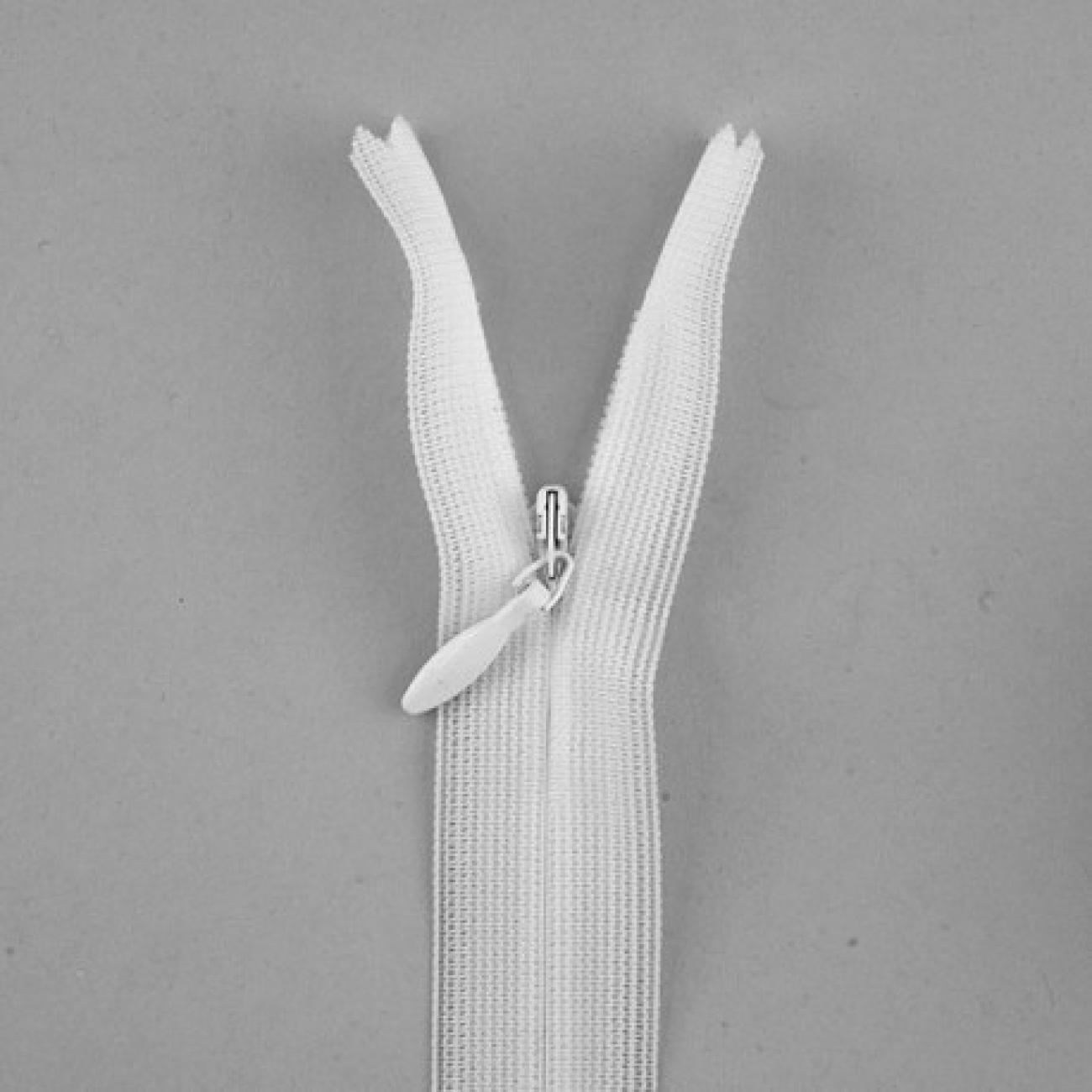 CERNIERA INVISIBILE - BIANCO