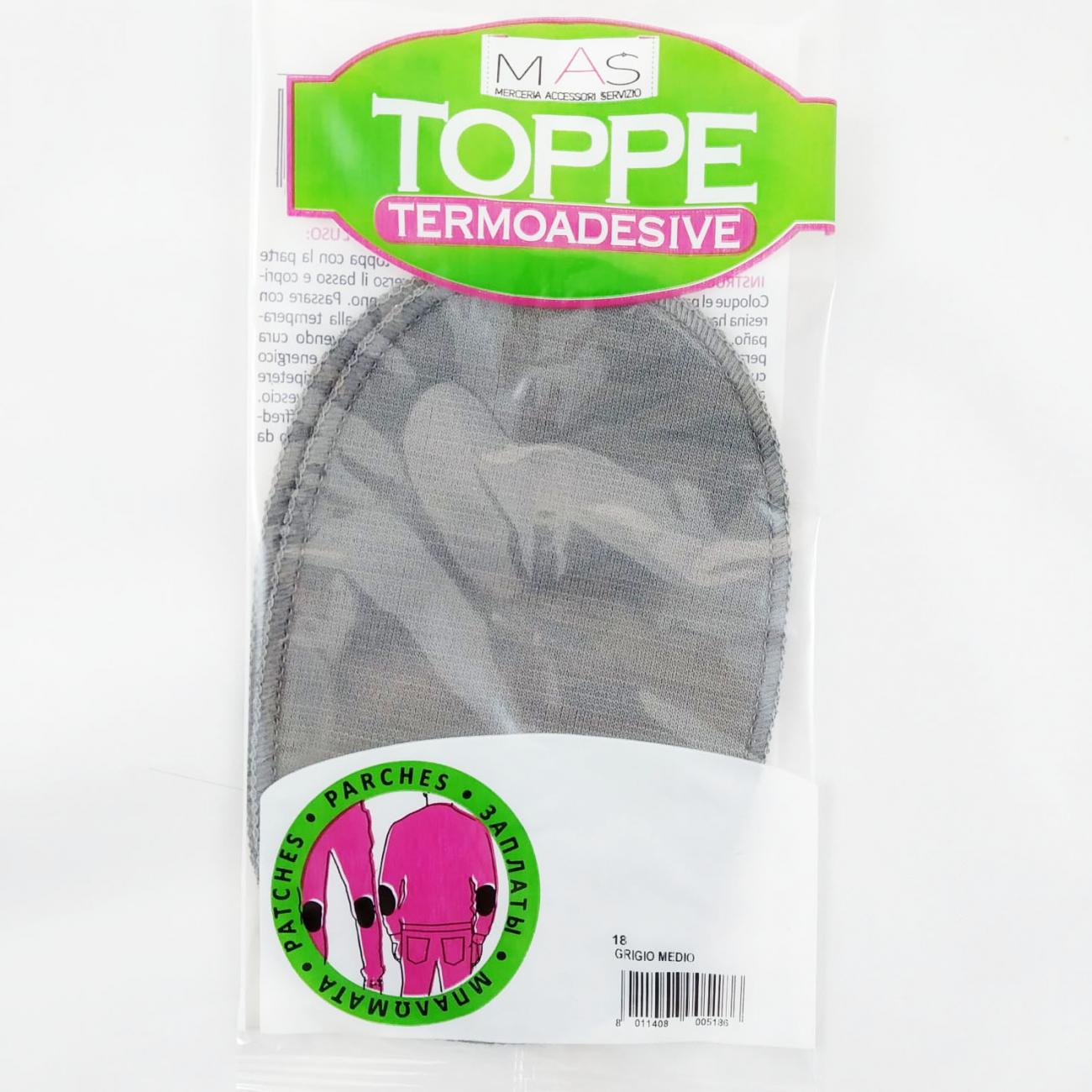 TOPPE TERMOADESIVE Grigio Medio