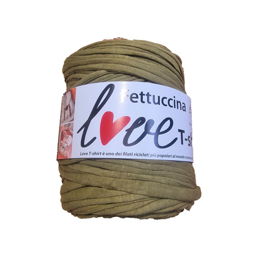 FETTUCCIA PER BORSE LOVE T-SHIRT FETTUCCIALOVE-verdemilitare71 FETTUCCIA PER BORSE LOVE T-SHIRT FETTUCCIALOVE-verdemilitare71