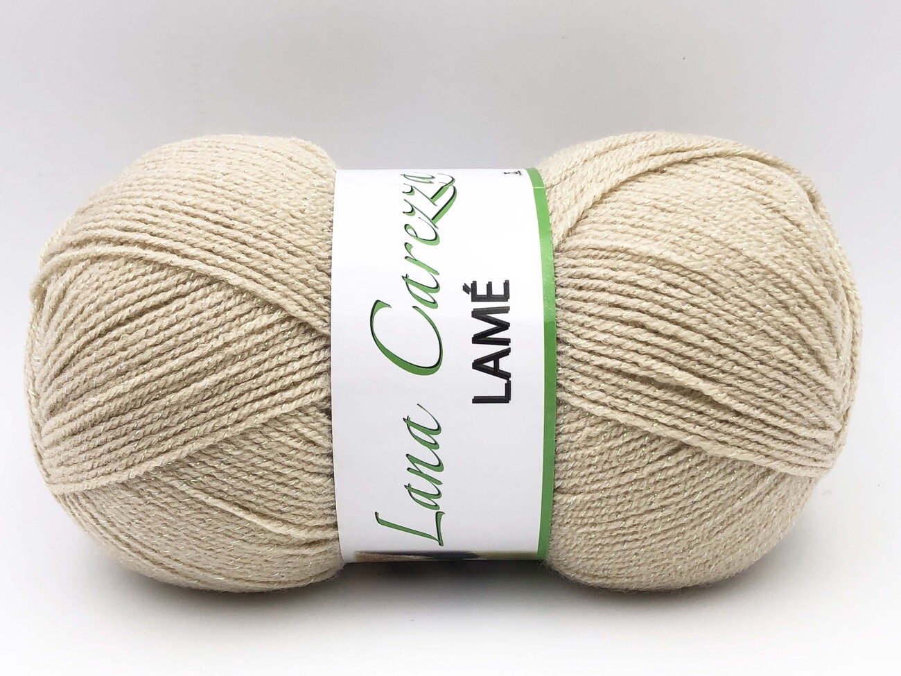 LANA CAREZZA LAME' 100gr. -BEIGE