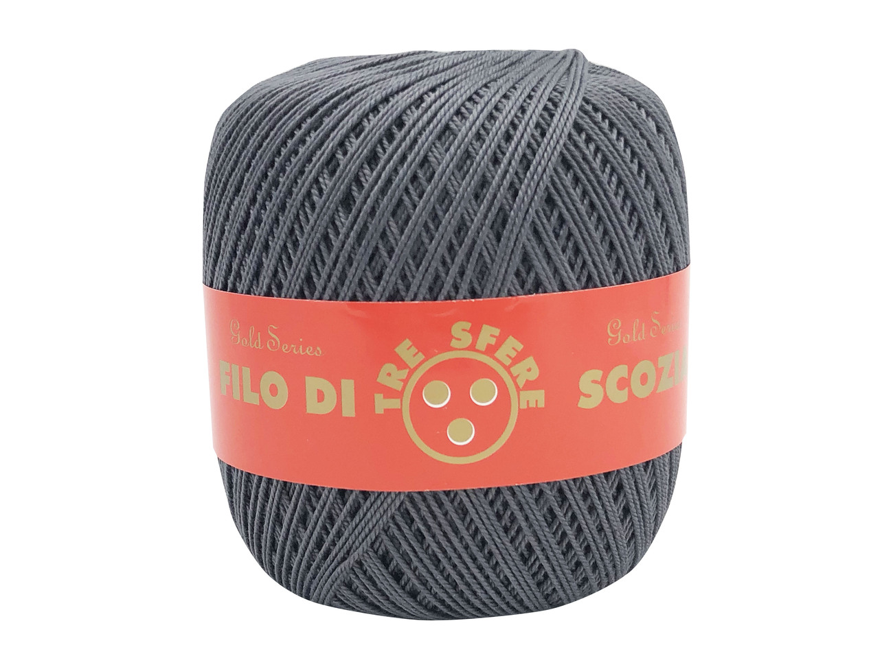 Merceria vendita FILATI COTONE GOMITOLI 100 GR. N. 5 GRIGIO