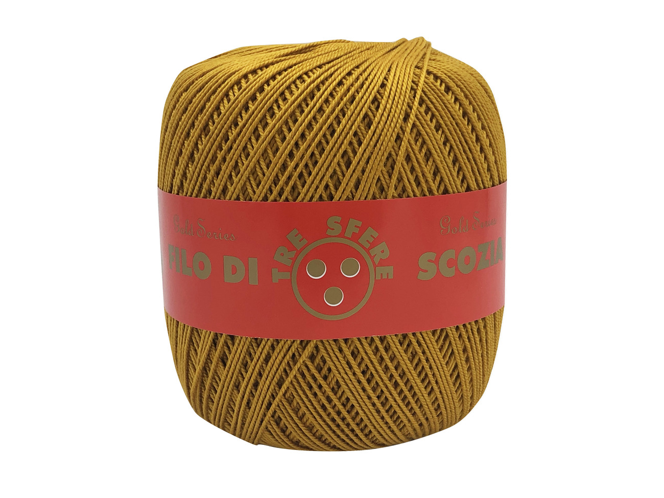 COTONE GOMITOLI 100 gr.  N. 5 -SENAPE