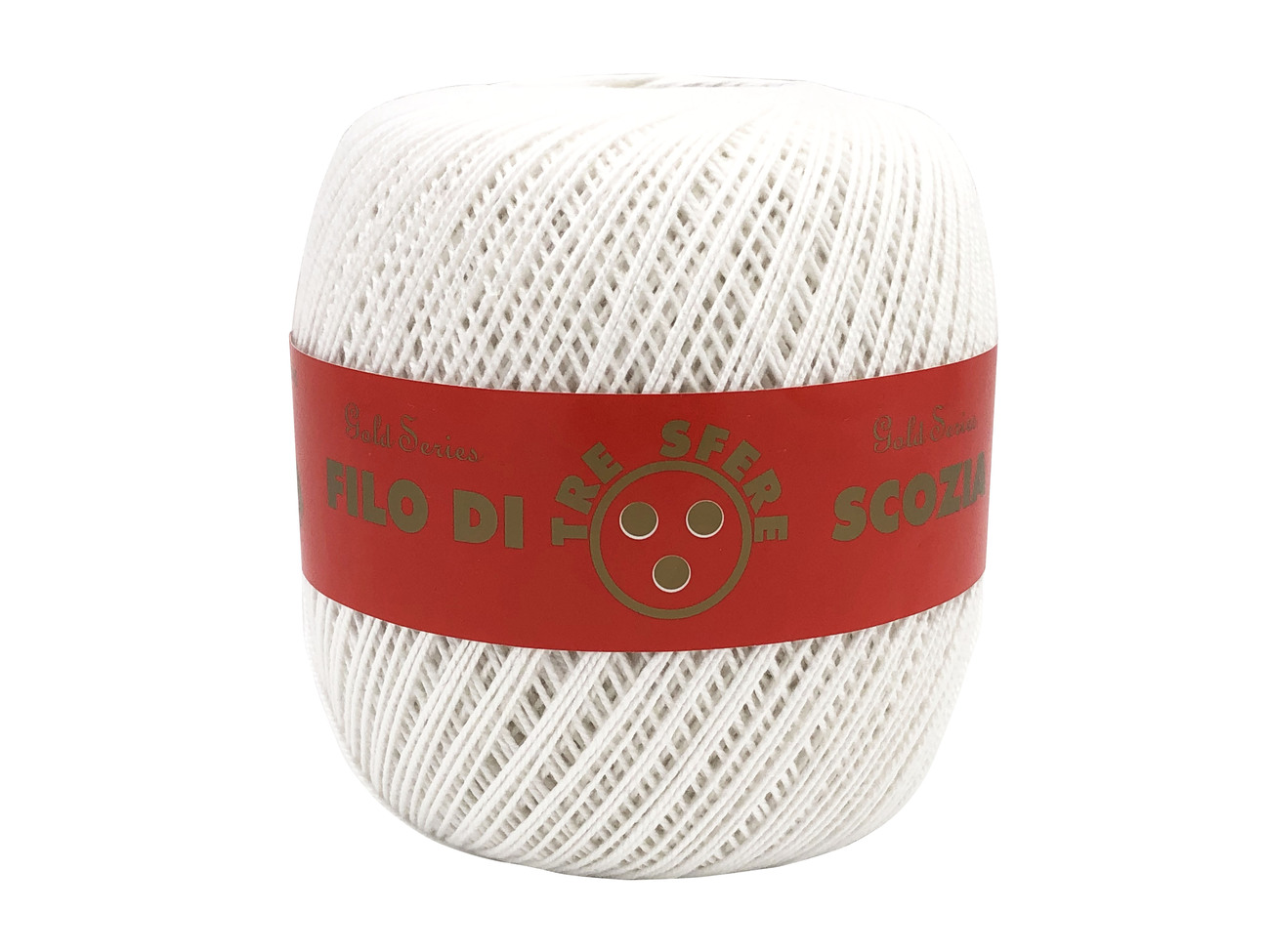 COTONE GOMITOLI 100 gr.  N. 5 -BIANCO