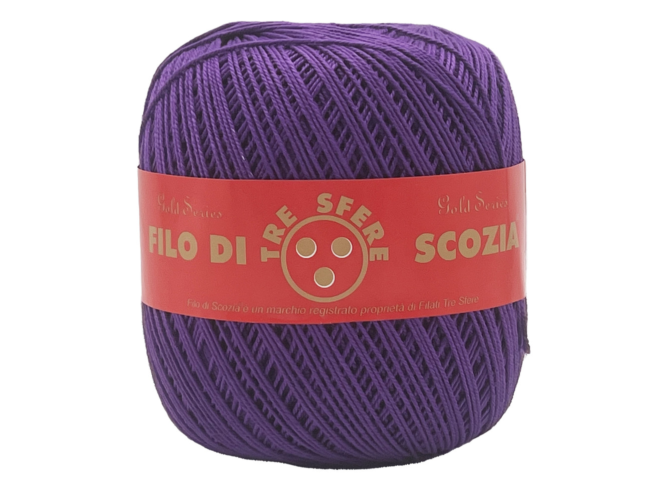 COTONE GOMITOLI 100 gr.  N. 5 - VIOLA