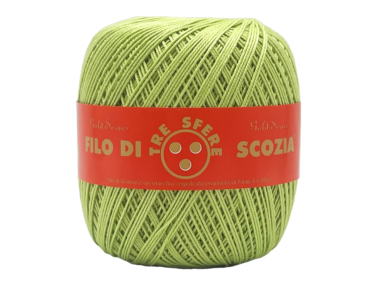 COTONE GOMITOLI 100 gr.  N. 5 - VERDE CHIARIO