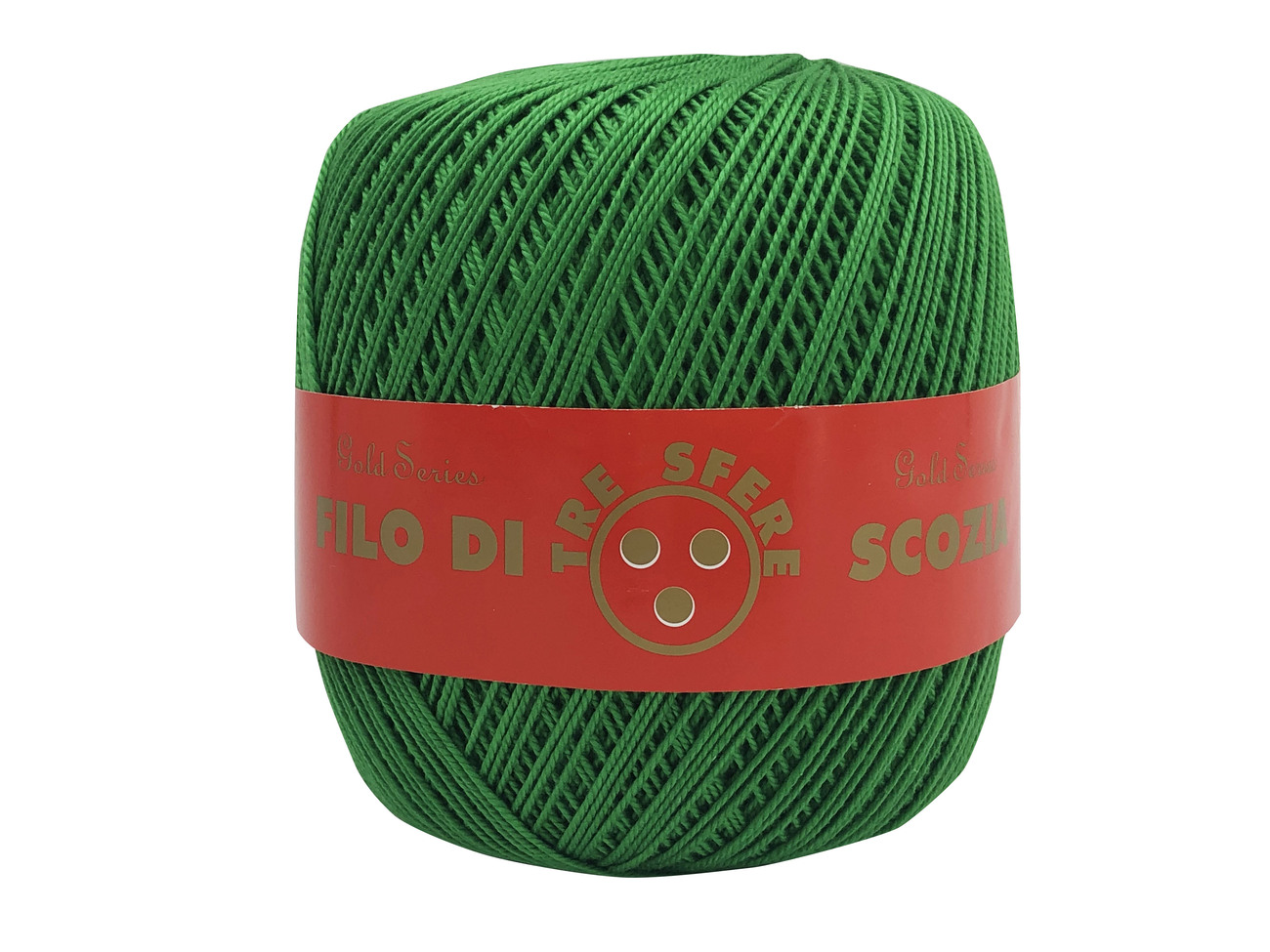 COTONE GOMITOLI 100 gr.  N. 5 -VERDE