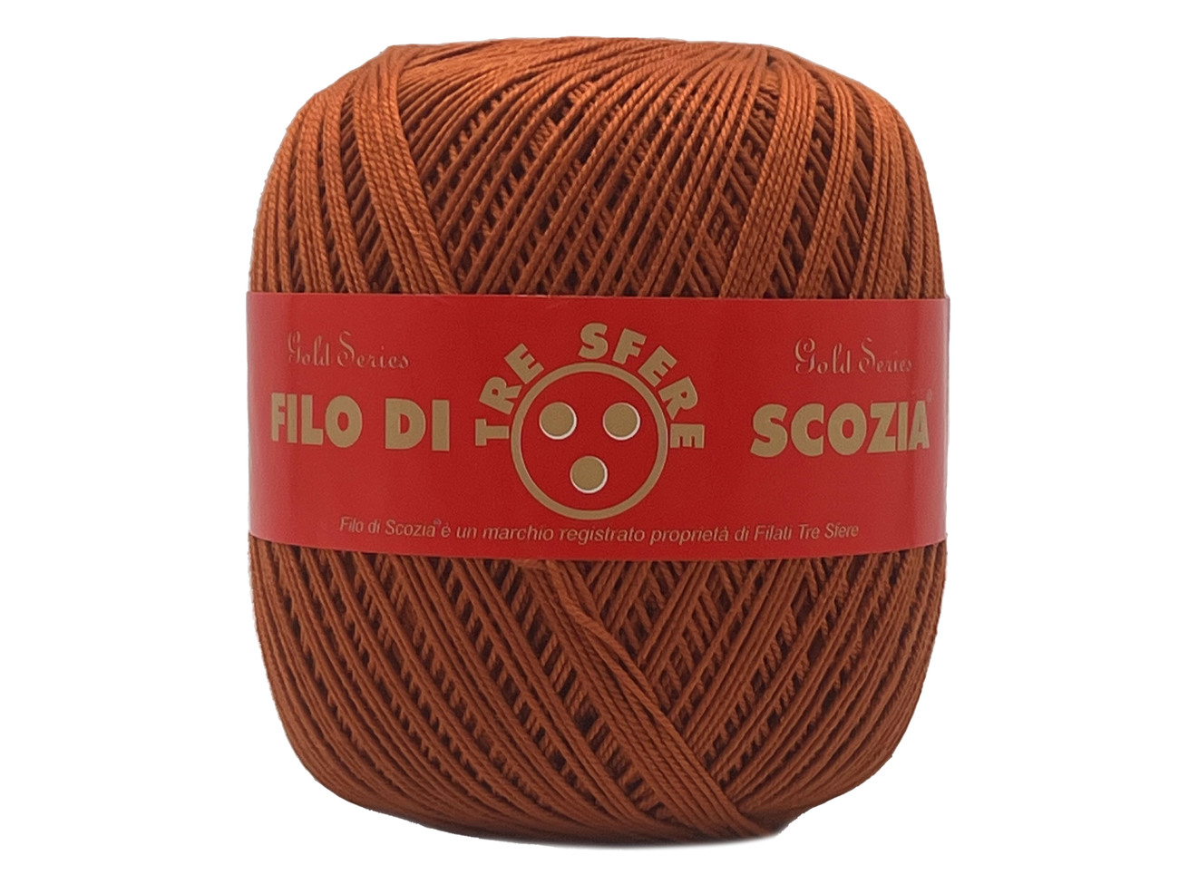 COTONE GOMITOLI 100 gr.  N. 5 - TERRACOTTA