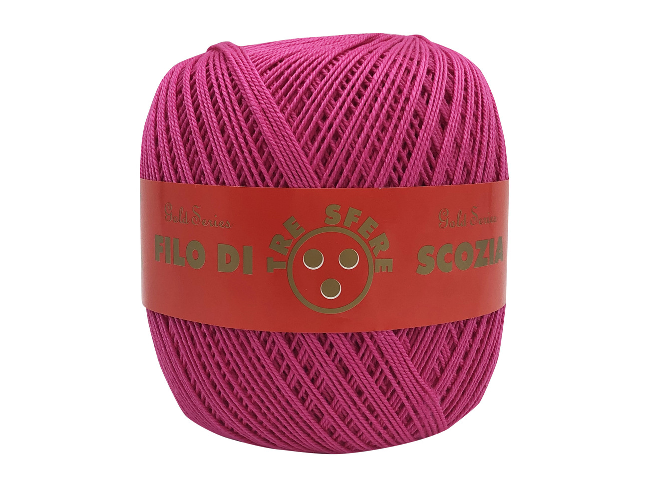 COTONE GOMITOLI 100 gr.  N. 5 -FUCSIA