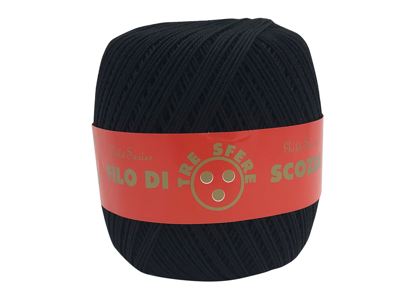 COTONE GOMITOLI 100 gr.  N. 5 -NERO